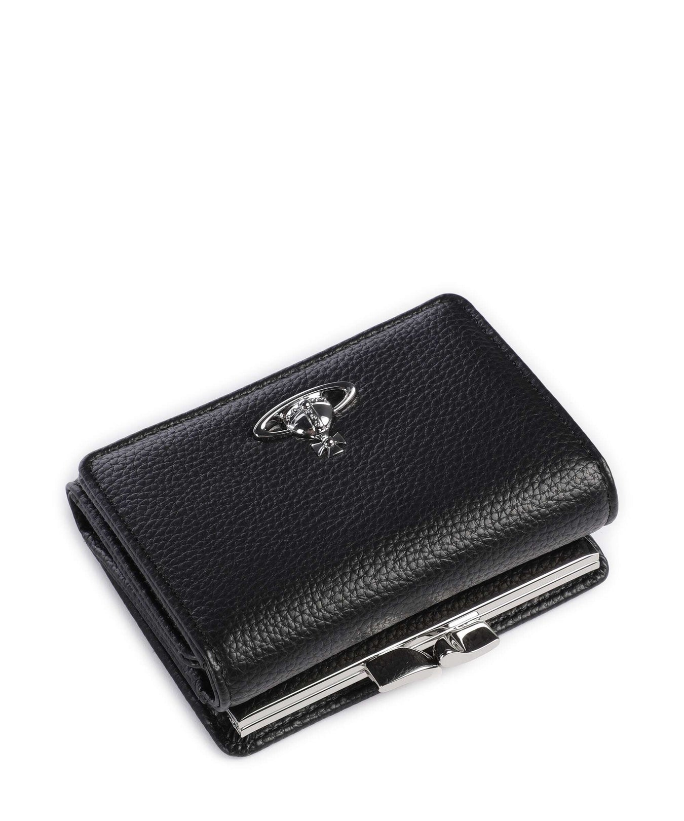 Vivienne Westwood Frame Grain Small Wallet black