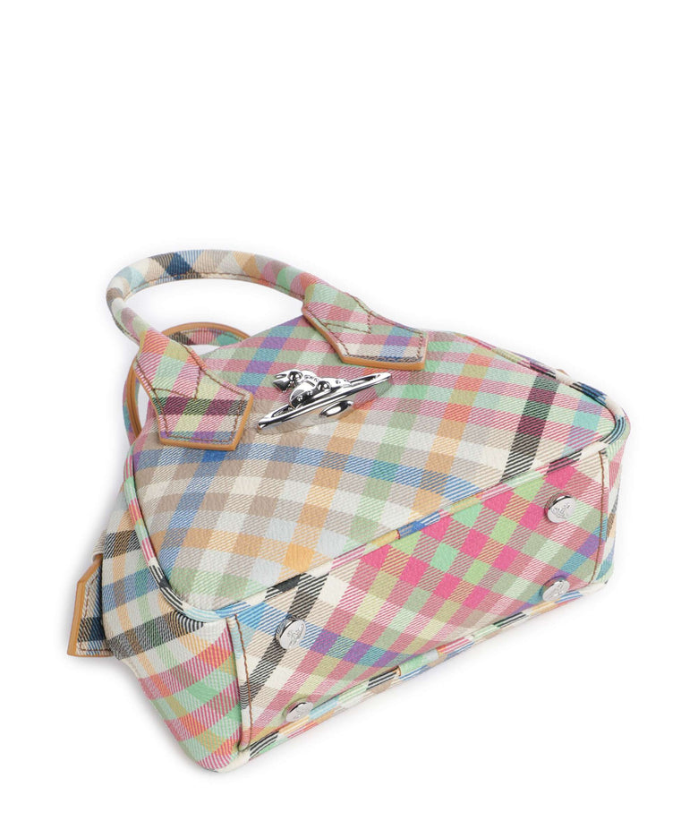 Vivienne Westwood Yasmine Buccia D'Arancia Mini Crossbody bag heather plaid