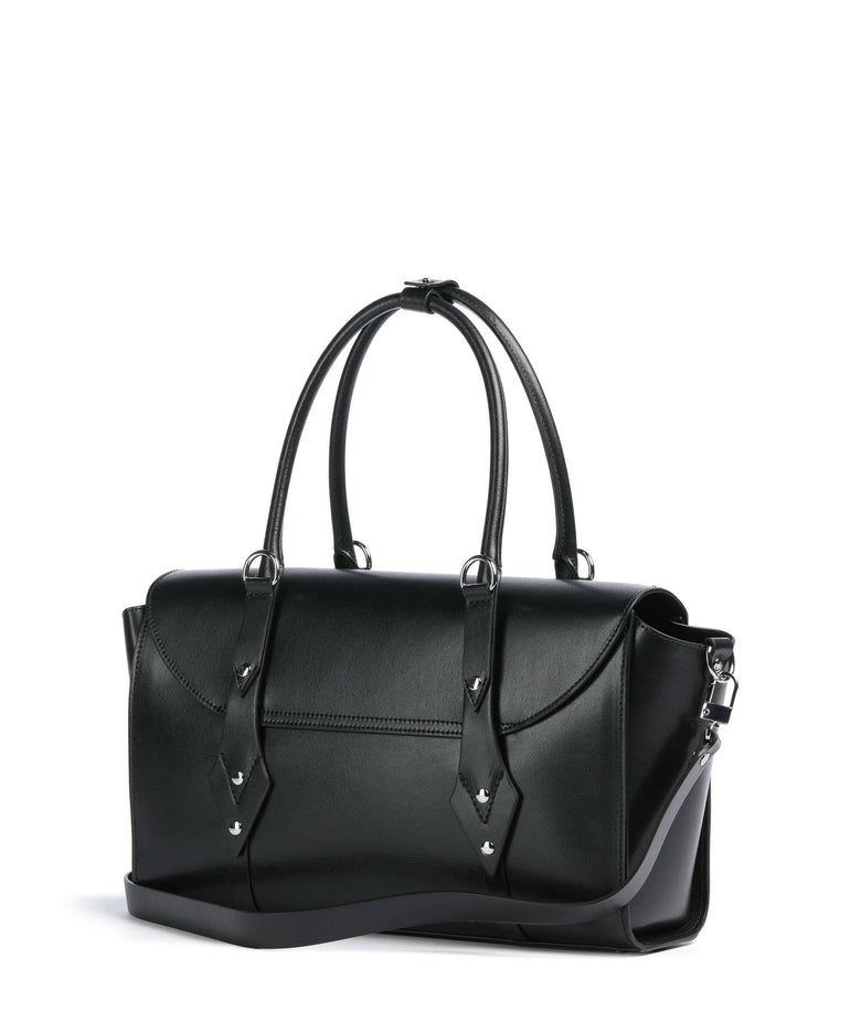 Vivienne Westwood Bettina Smooth Medium Handbag black