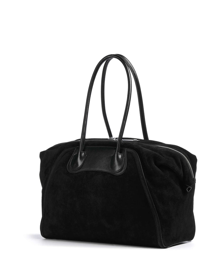 Vivienne Westwood Shirley Suede Tote bag black
