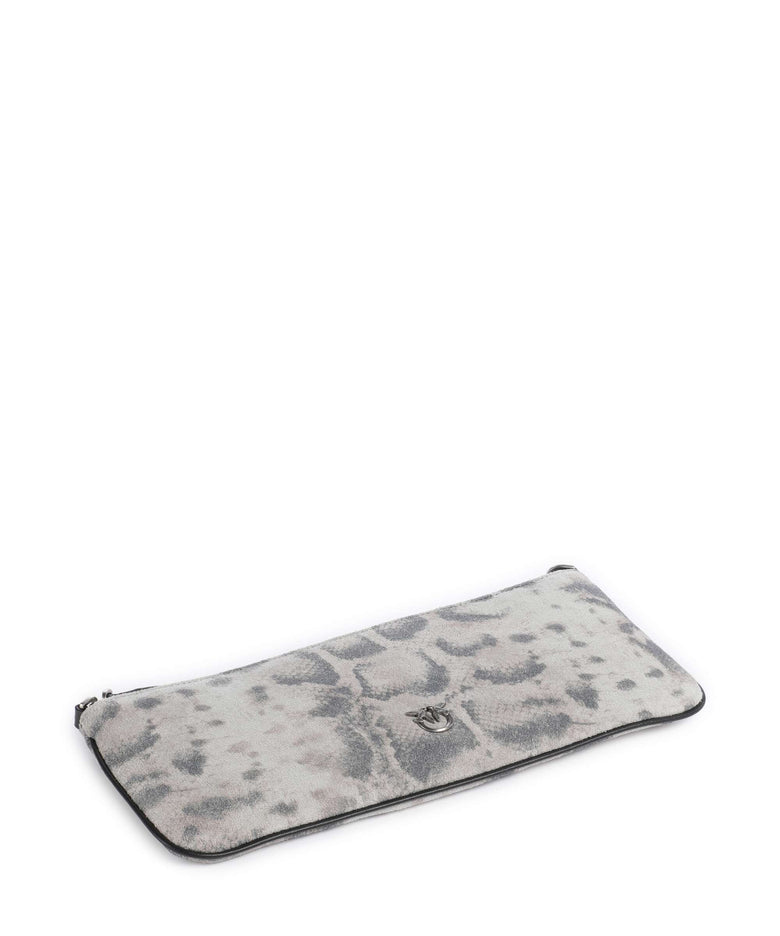 Pinko Flat Horizontal Shoulder bag avorio/nero/beige