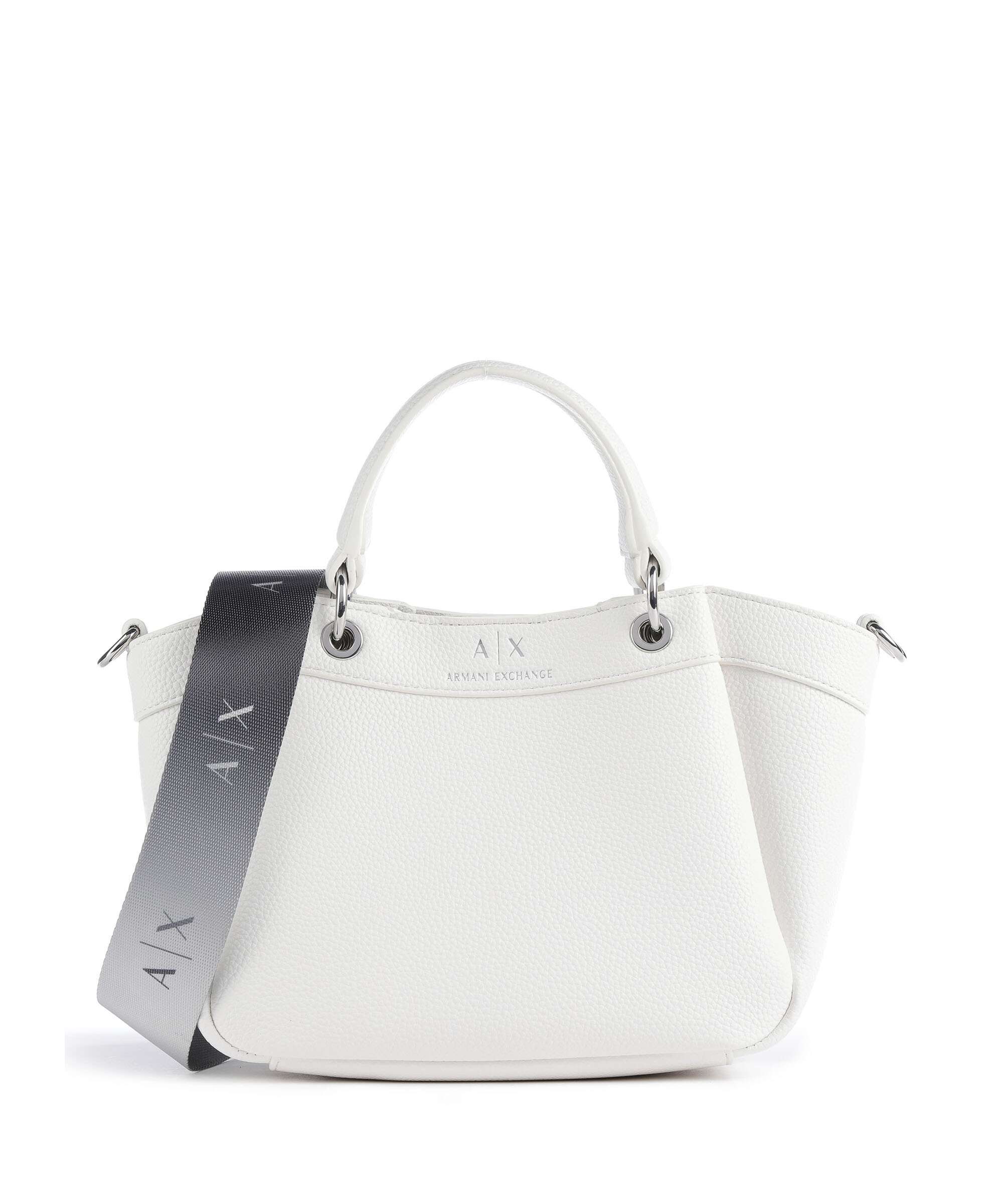 Armani Exchange Wave S Handbag bianco