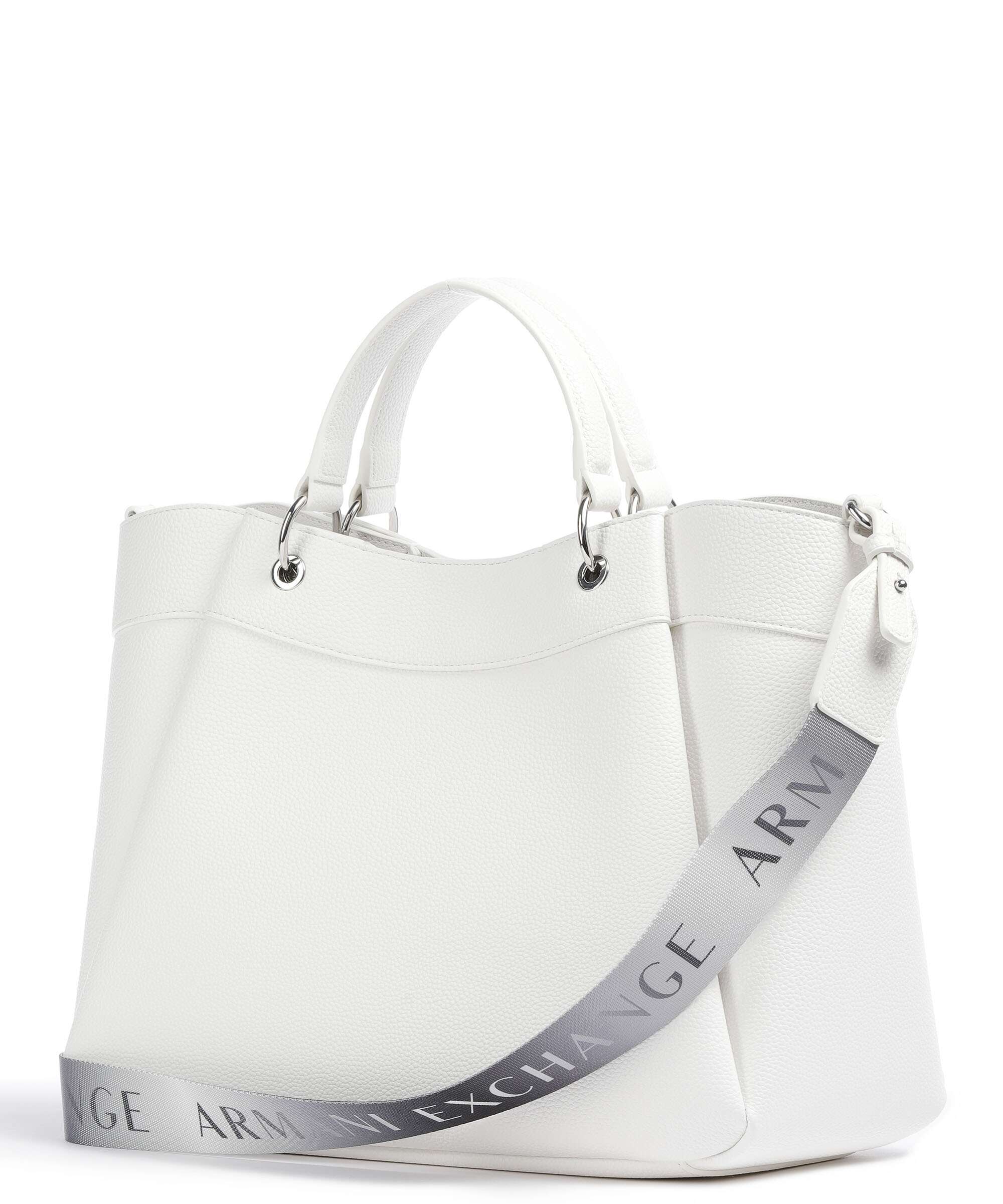 Armani Exchange Wave L Handbag bianco
