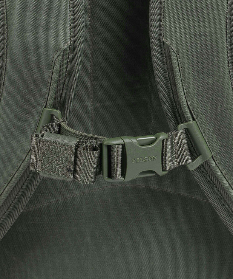 Filson Cordura Nylon Surveyor Pullmann Pack Backpack bag service green