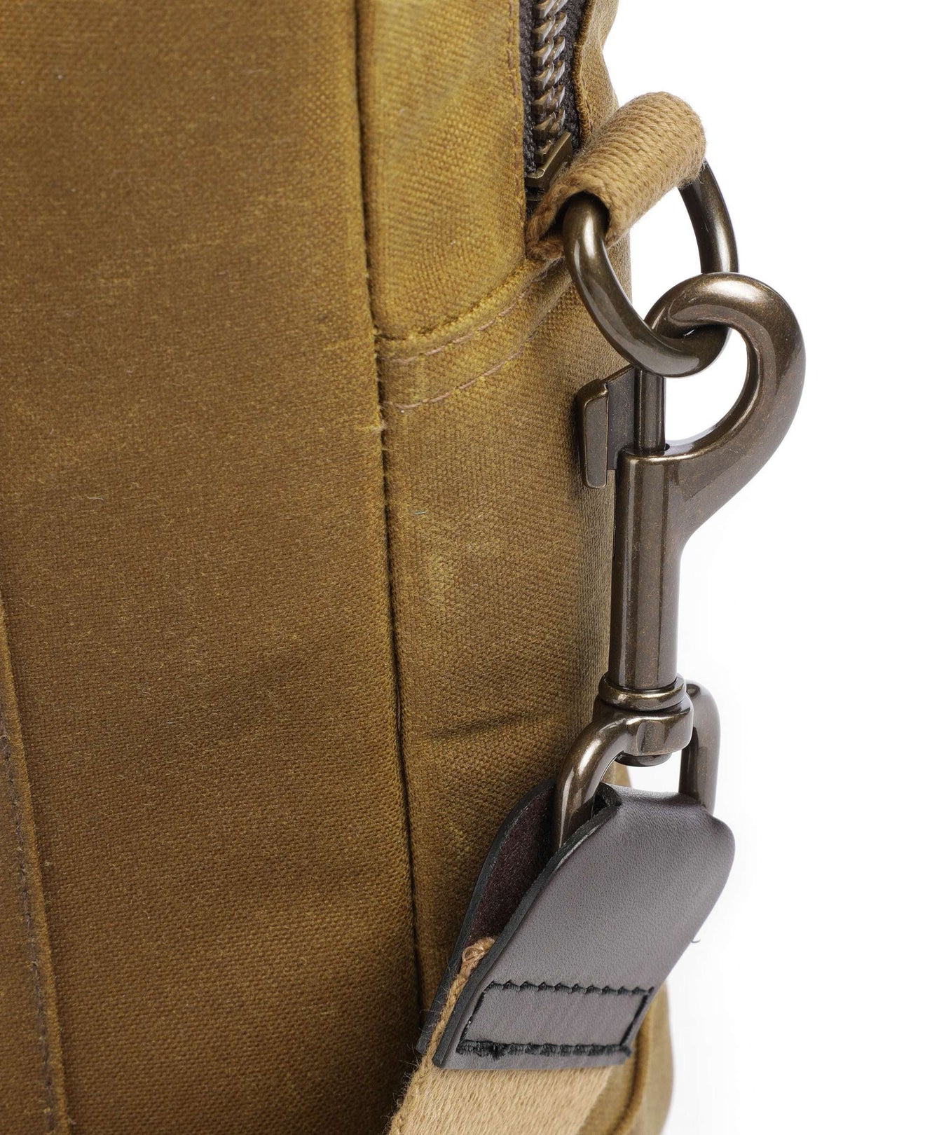 Filson Tin Cloth Briefcase dark tan