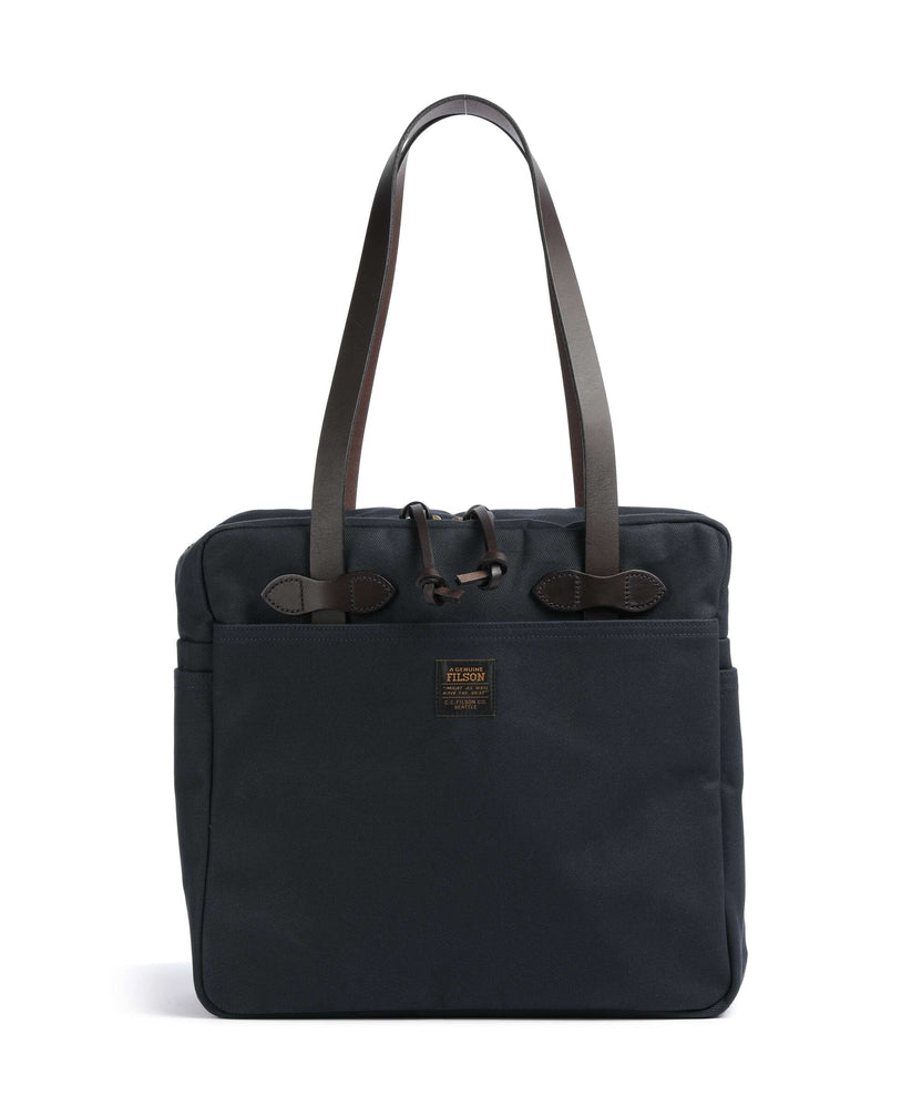 Filson Luggage Twill Tote bag navy
