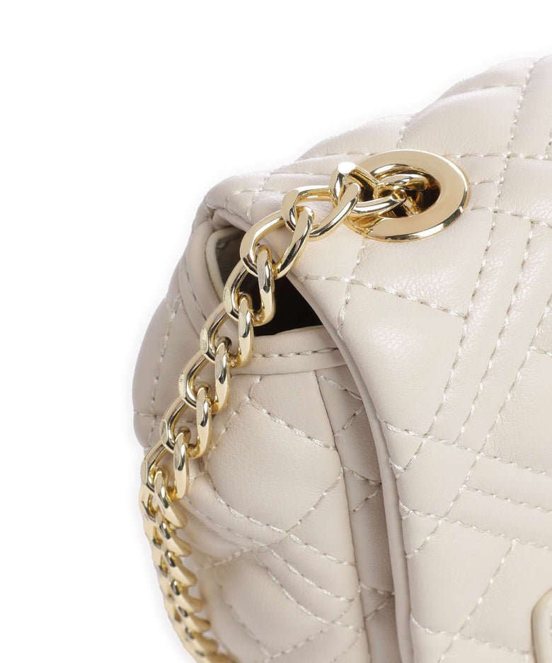 Love Moschino Quilted Crossbody bag avorio