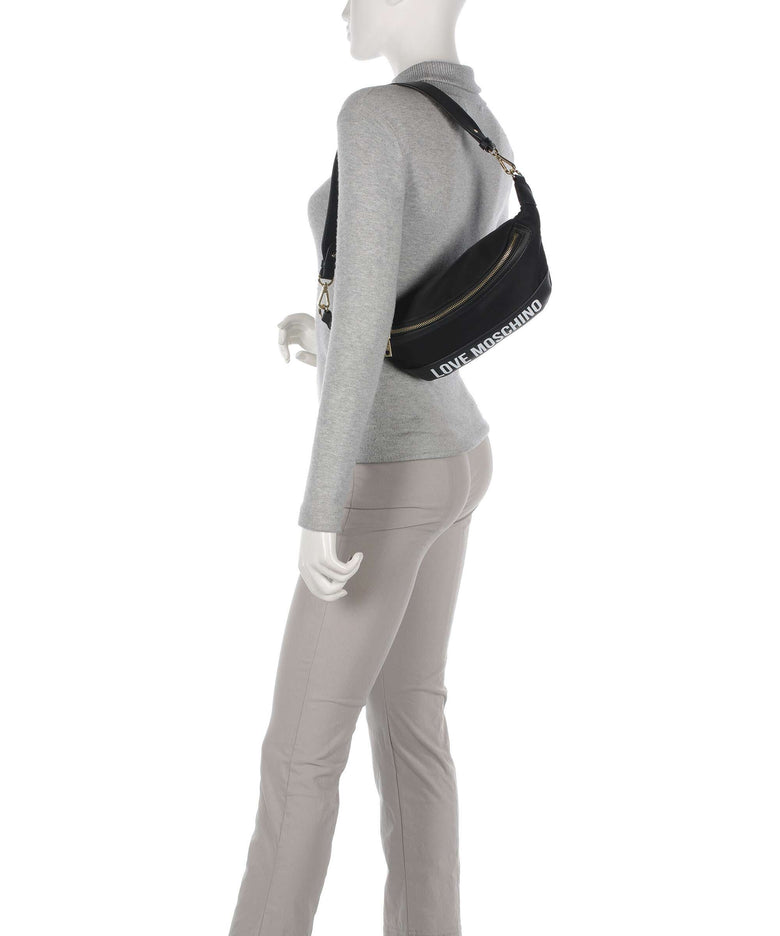 Love Moschino City Lovers Fanny pack nero
