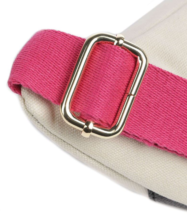 Love Moschino Free-Time Fanny pack nero/fuxia/avorio