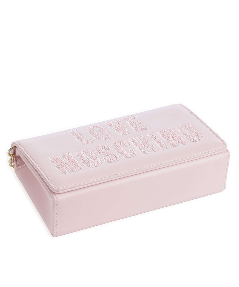 Love Moschino Smart Daily Crossbody bag cipria/poudre