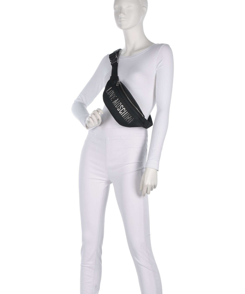Love Moschino Bold Love Fanny pack black