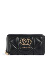 Love Moschino Embossed Q Peňaženka black