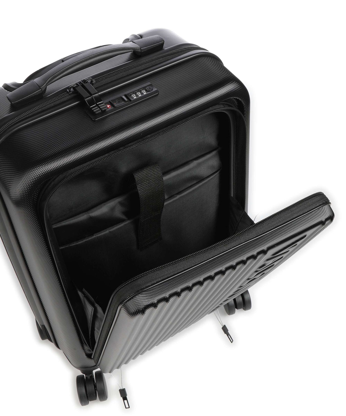 Valentino Bags Lexplor Spinner (4 wheels) nero