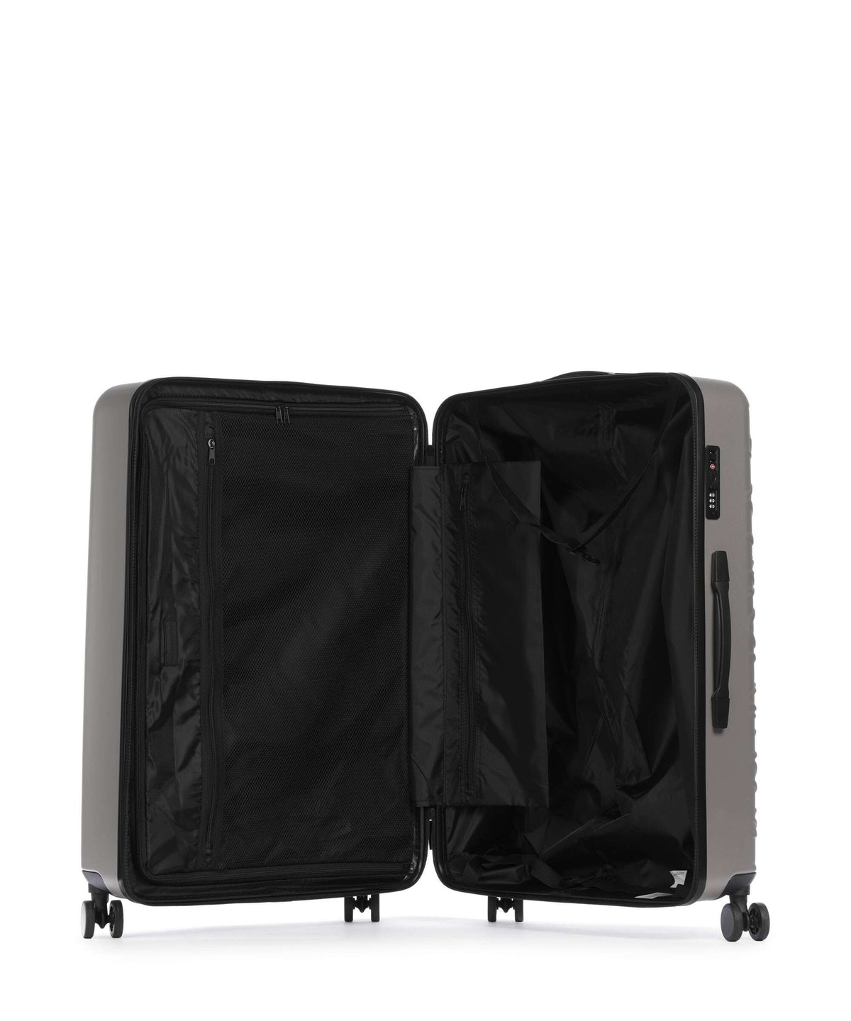 Valentino Bags Mars Spinner (4 wheels) silver