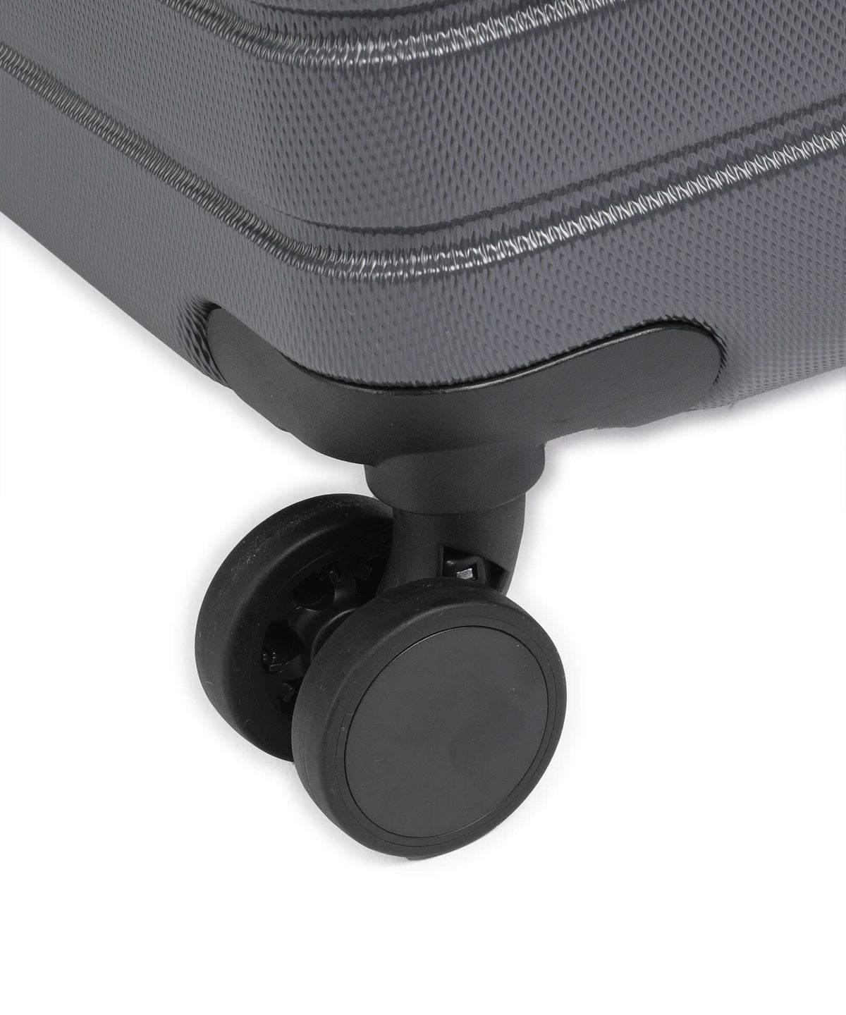 Valentino Bags Mercury Spinner (4 wheels) gunmetal