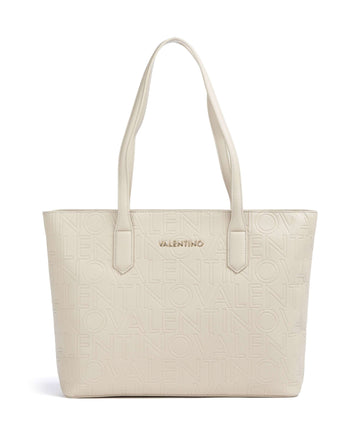 Valentino Bags Pansy Shopper ecru