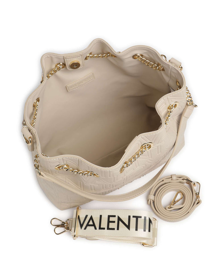 Valentino Bags Pansy Bucket bag ecru