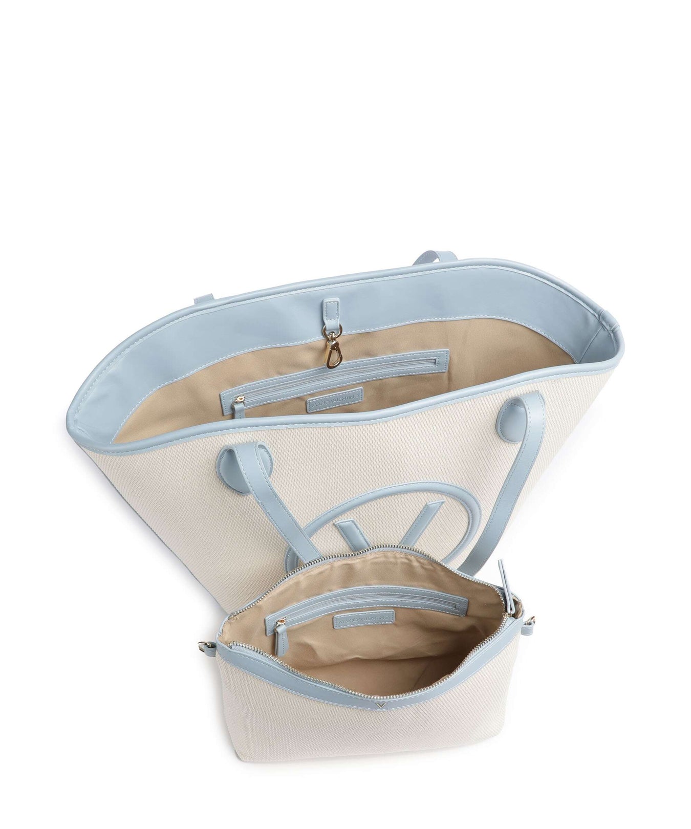 Valentino Bags Covent Tote bag natur/azzurro