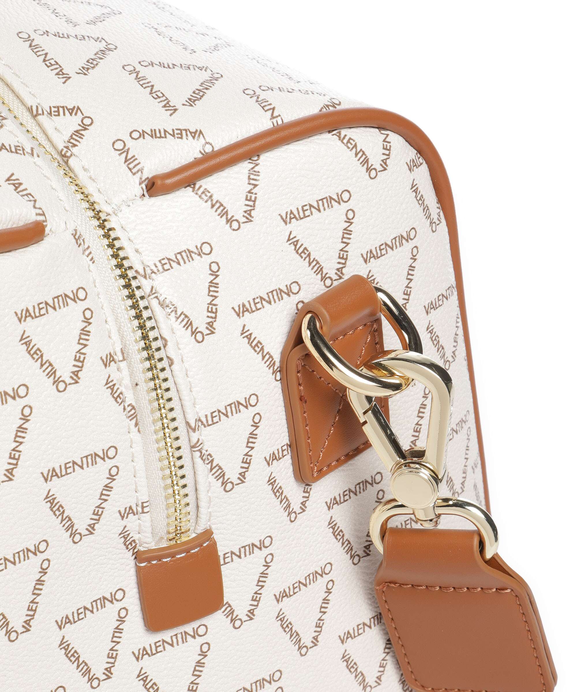 Valentino Bags Lady Re Weekend bag bianco/cuoio