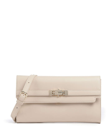 Valentino Bags Fae Re Taška cez rameno ecru
