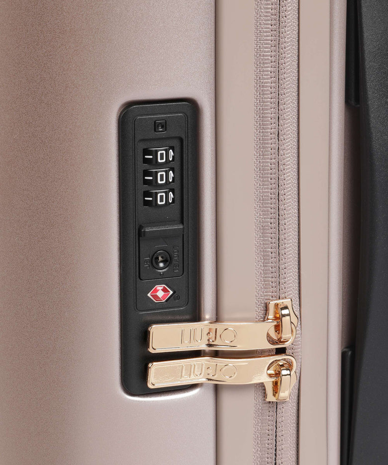Liu Jo Travel Spinner (4 wheels) rose smoke