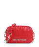 Just Cavalli Quilted Zebra Taška cez rameno barbados cherry
