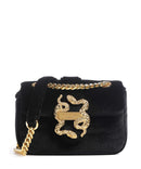 Just Cavalli Iconic Snakes Puffy Taška cez rameno black