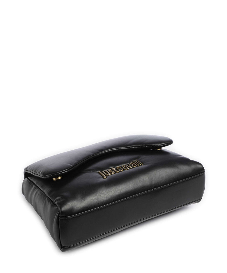 Just Cavalli Puffy Foulard Shoulder bag black