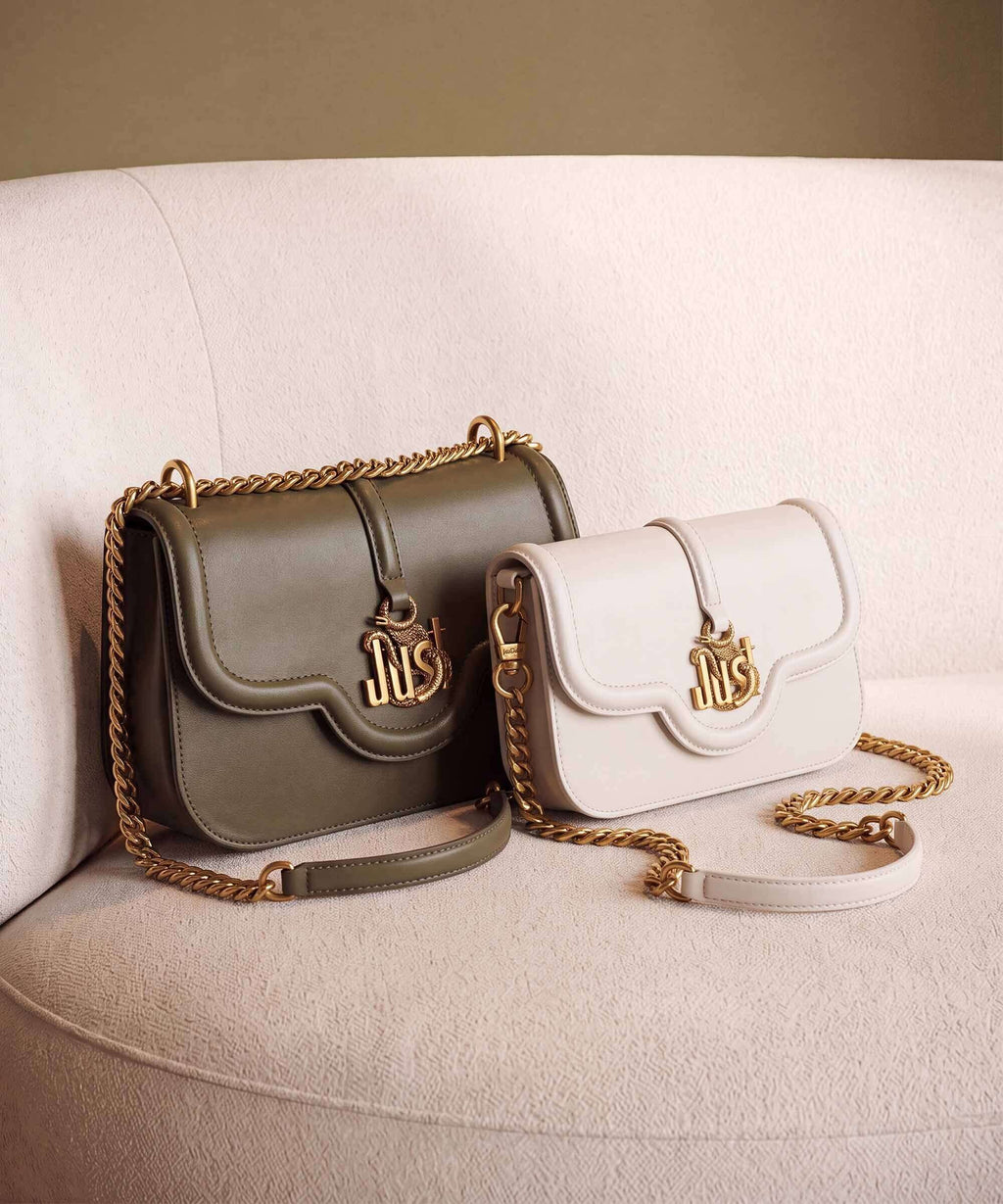 Just Cavalli Just Snake Crossbody bag pristine