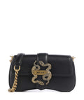 Just Cavalli Iconic Snakes Crossbody bag black