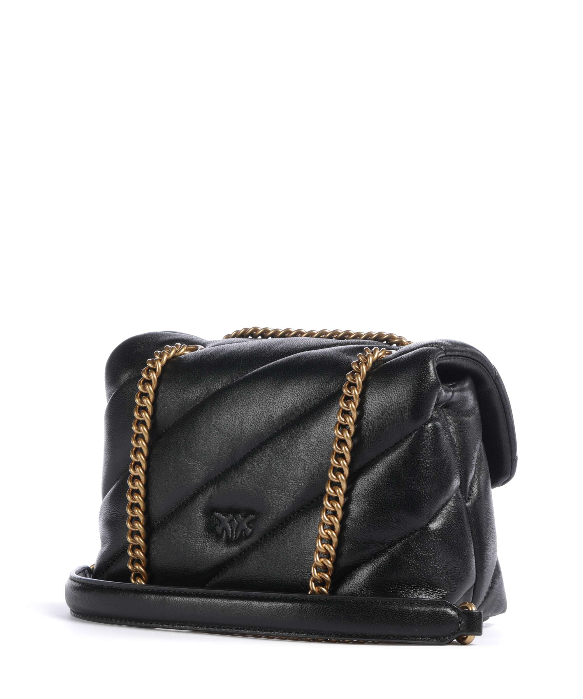 Pinko Love Puff Mini Shoulder bag nero/antique gold