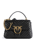 Pinko Love Lady Puff Mini Handbag nero/antique gold