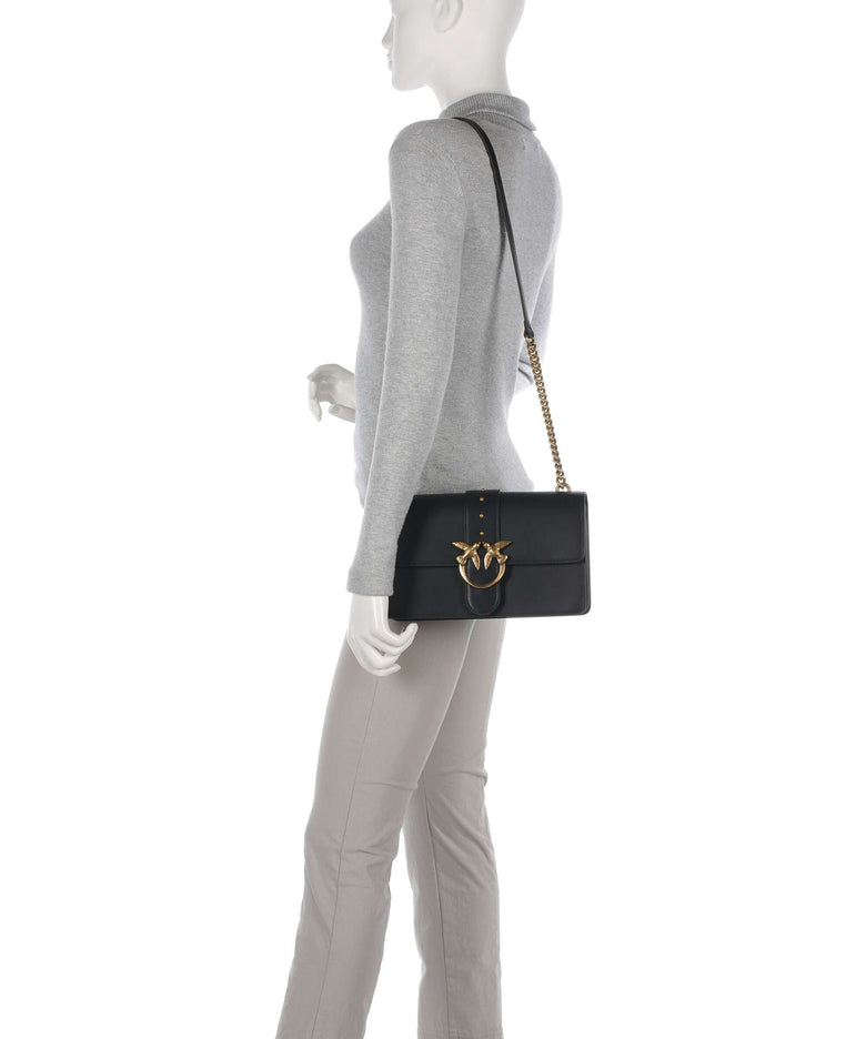 Pinko Love One Classic Crossbody bag nero/antique gold