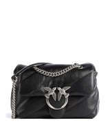 Pinko Love Puff Mini Taška cez rameno nero/old silver