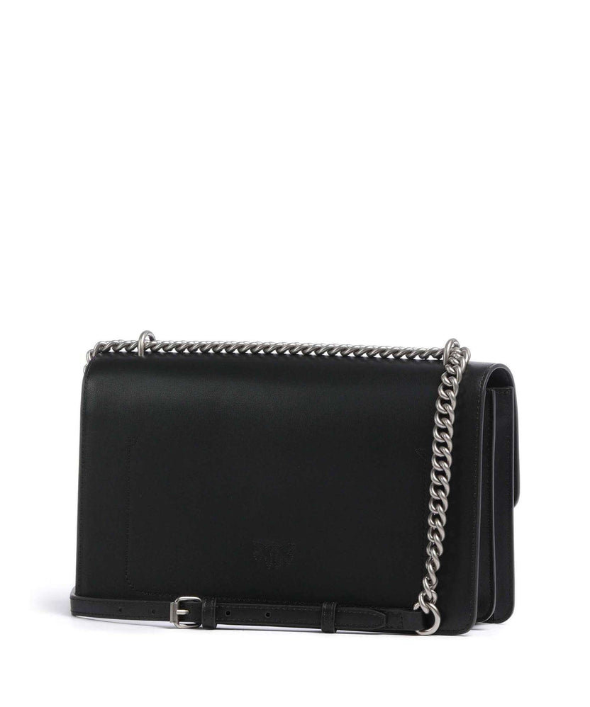 Pinko Love One Classic Shoulder bag nero/old silver