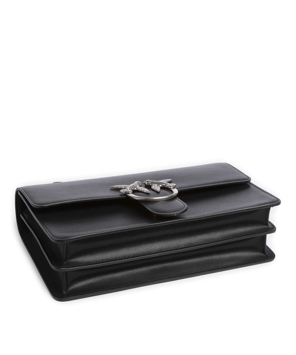 Pinko Love One Classic Shoulder bag nero/old silver