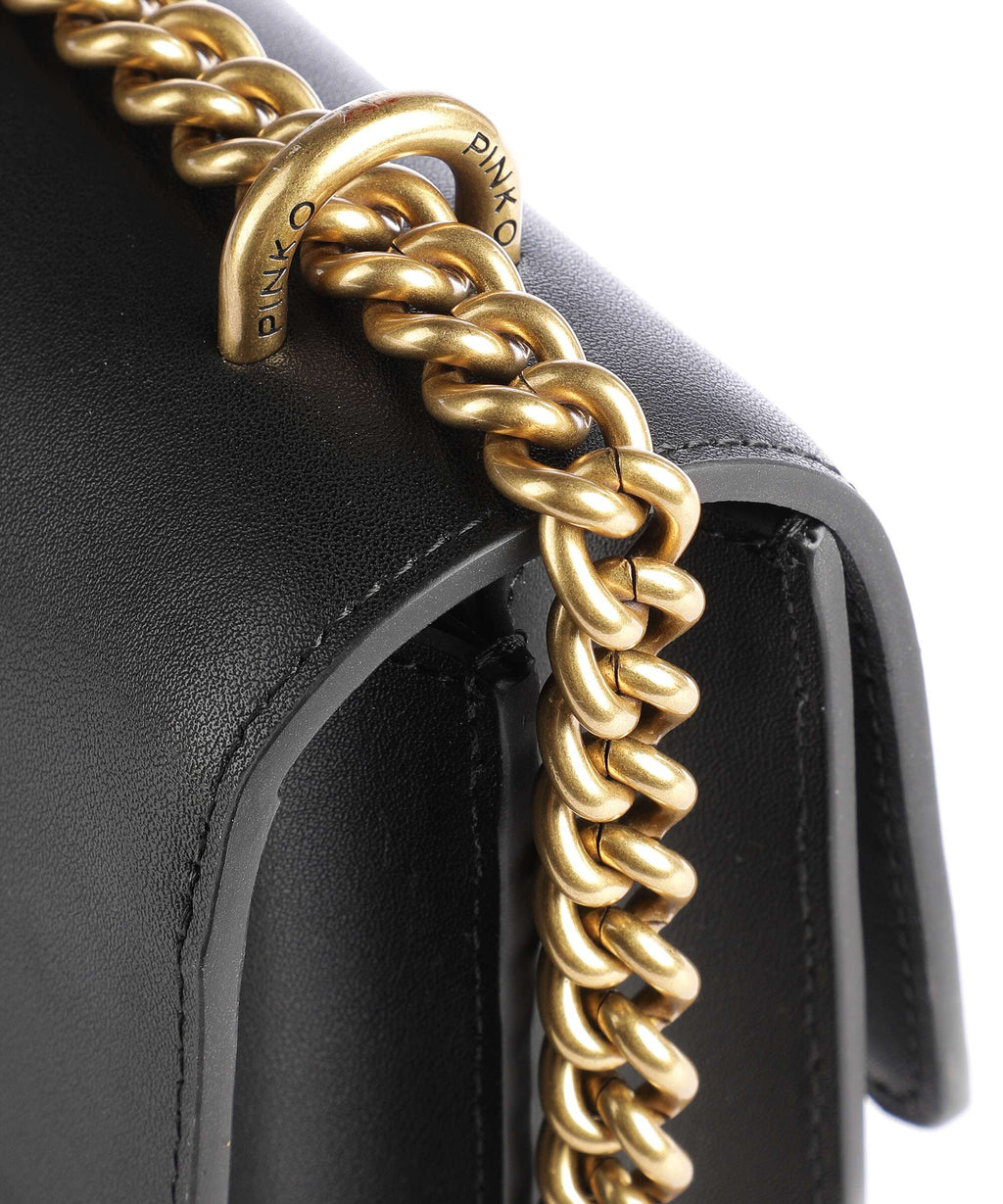 Pinko Love One Classic Shoulder bag nero/antique gold