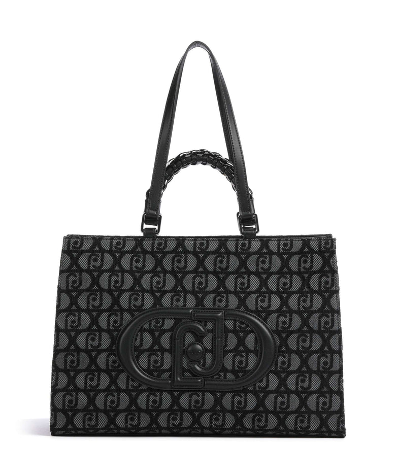 Liu Jo Rubino Tote bag jacquard nero