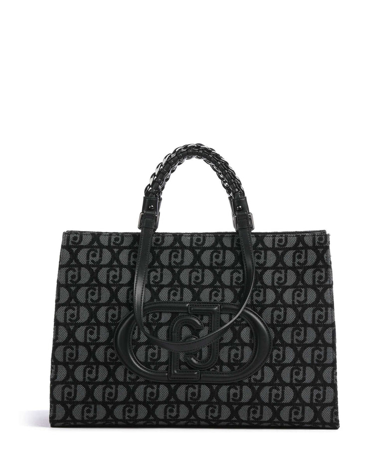 Liu Jo Rubino Tote bag jacquard nero