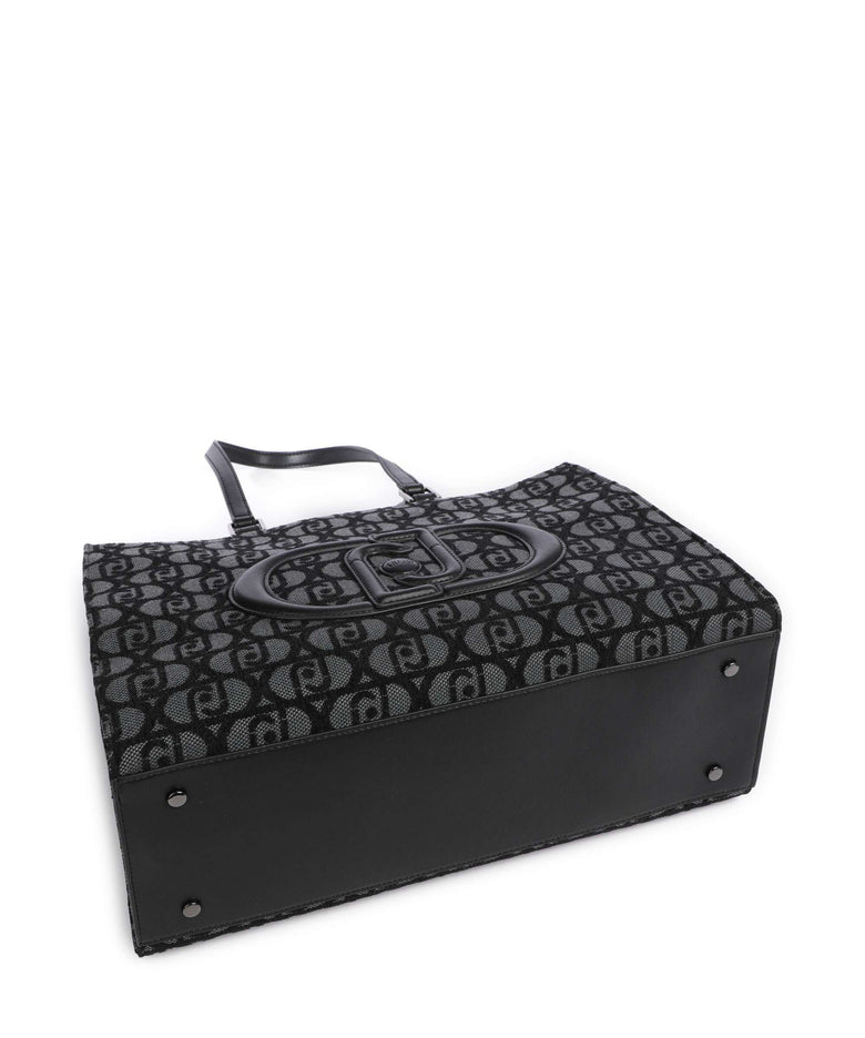 Liu Jo Rubino Tote bag jacquard nero