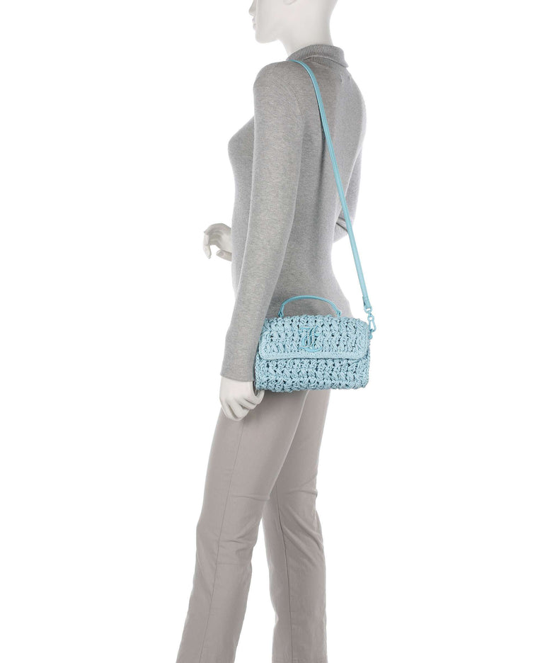 Juicy Couture Jodie Straw Crossbody bag turquoise
