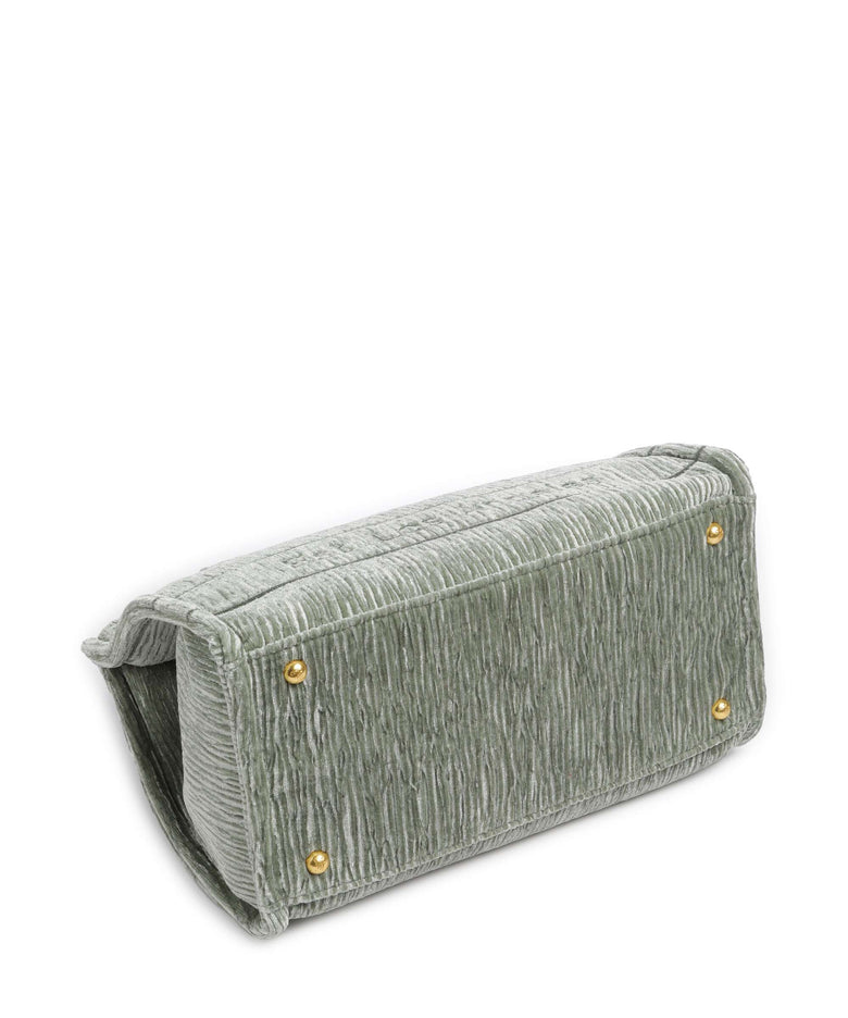 Juicy Couture Iris Crinkled Velvet M Handbag chinois green