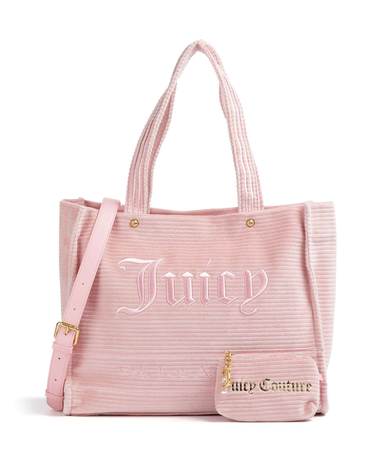 Juicy Couture Iris Velvet L Tote bag juicy pink