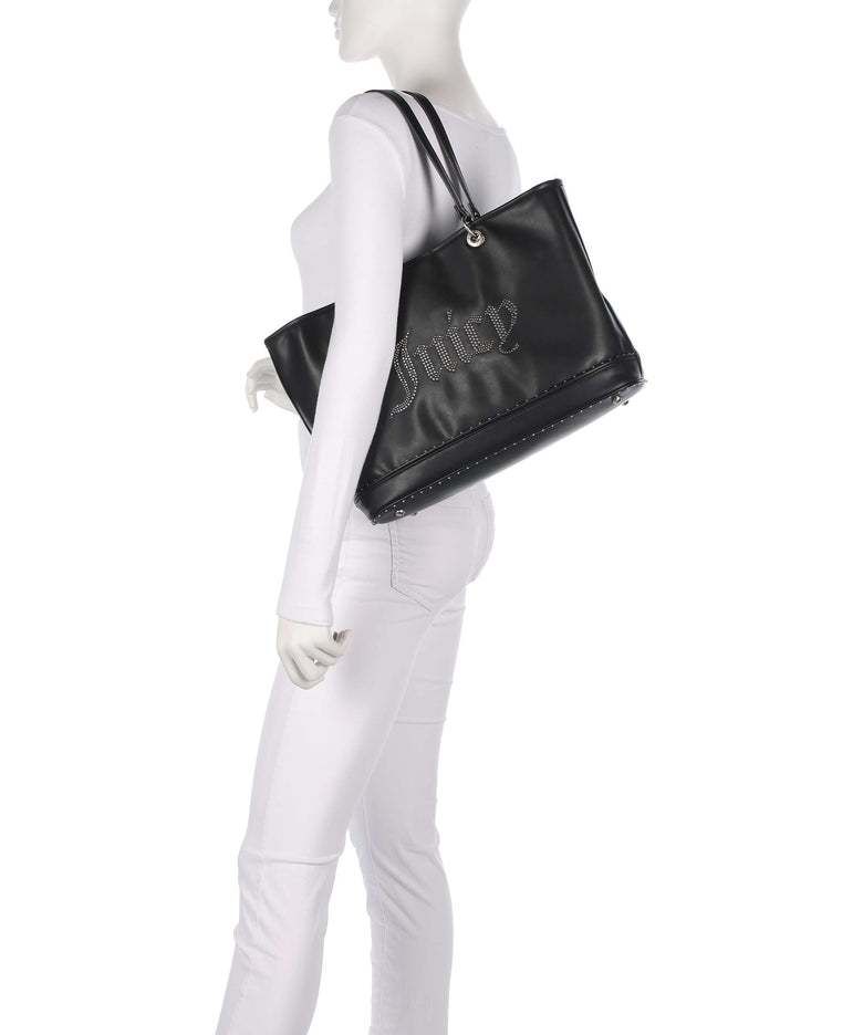 Juicy Couture Kimberly L Tote bag black/nickel brushed