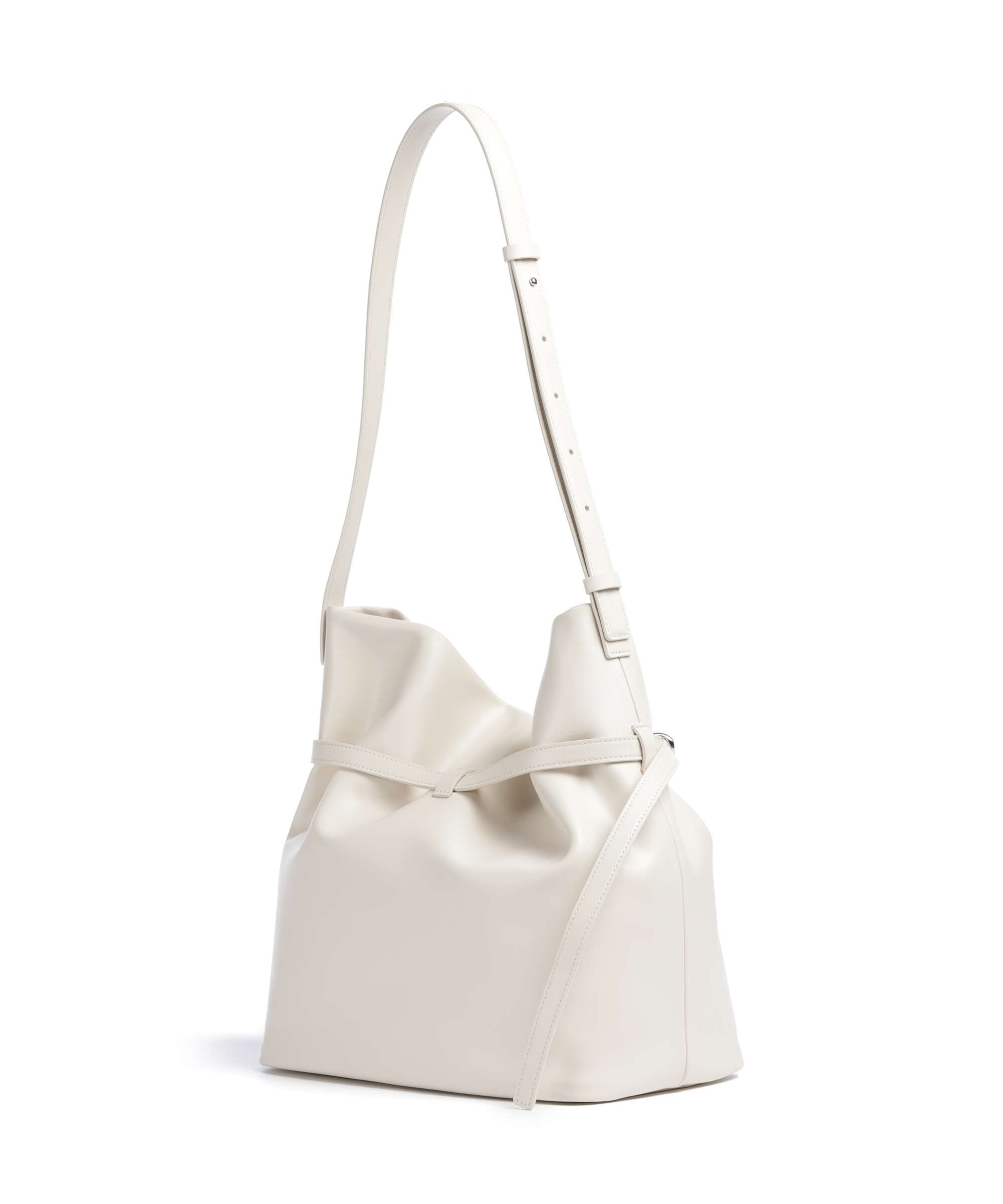Emporio Armani Deva M Bucket bag marble
