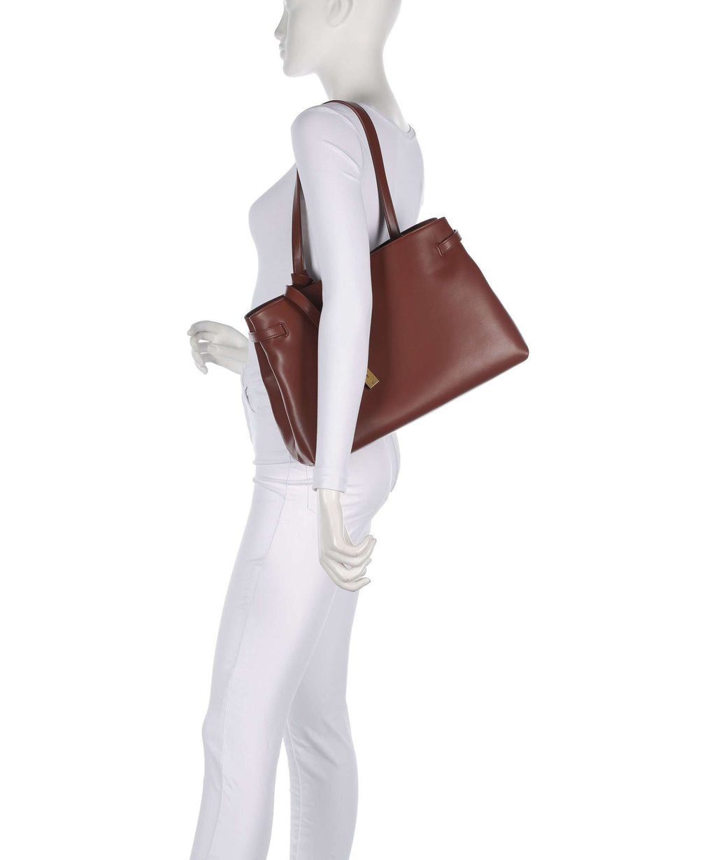 Emporio Armani Nora M Tote bag siena