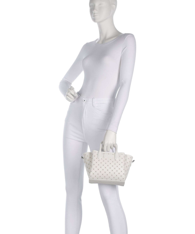 Emporio Armani Odette S Handbag bianco/nudo