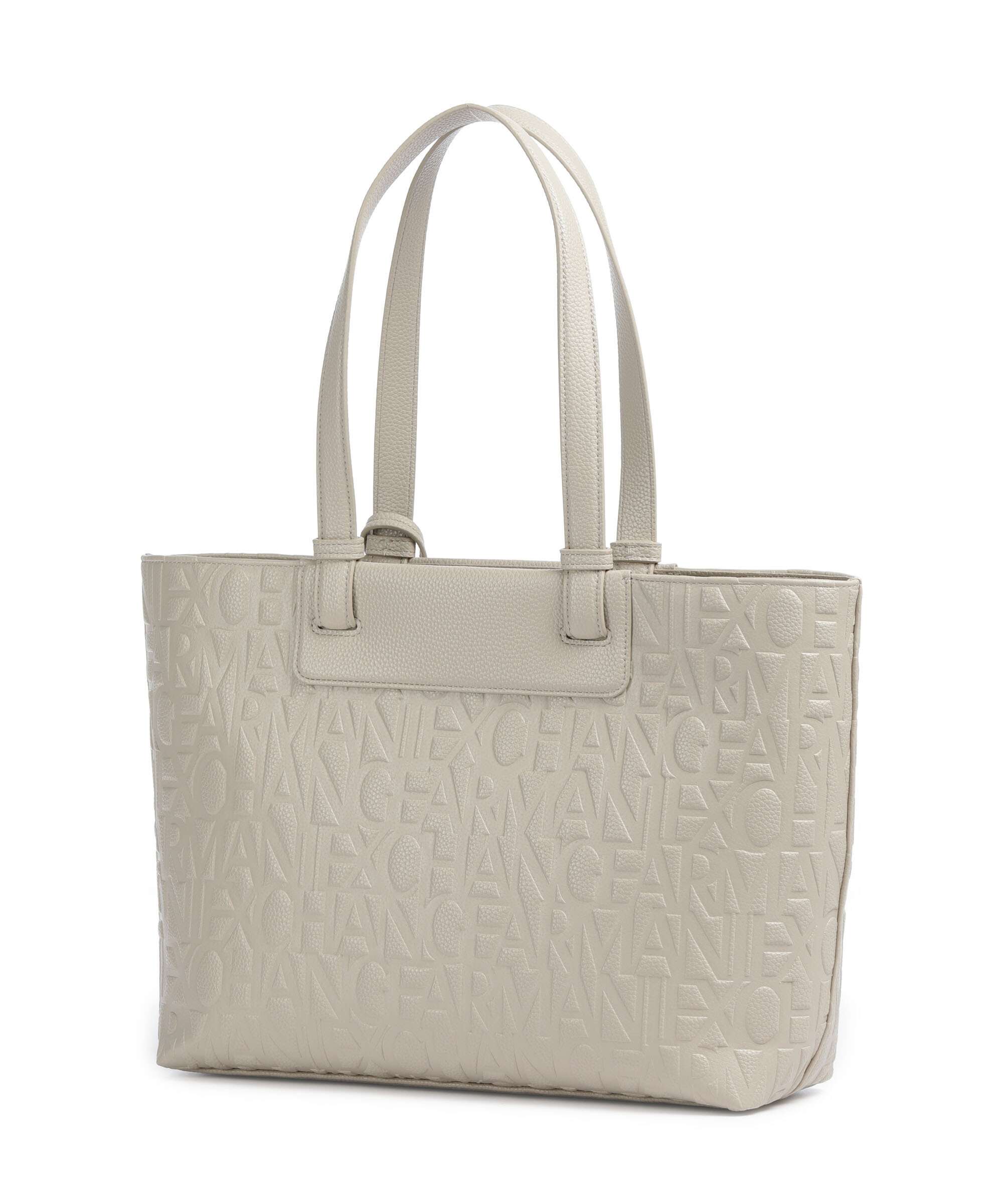 Armani Exchange Liz M Tote bag script