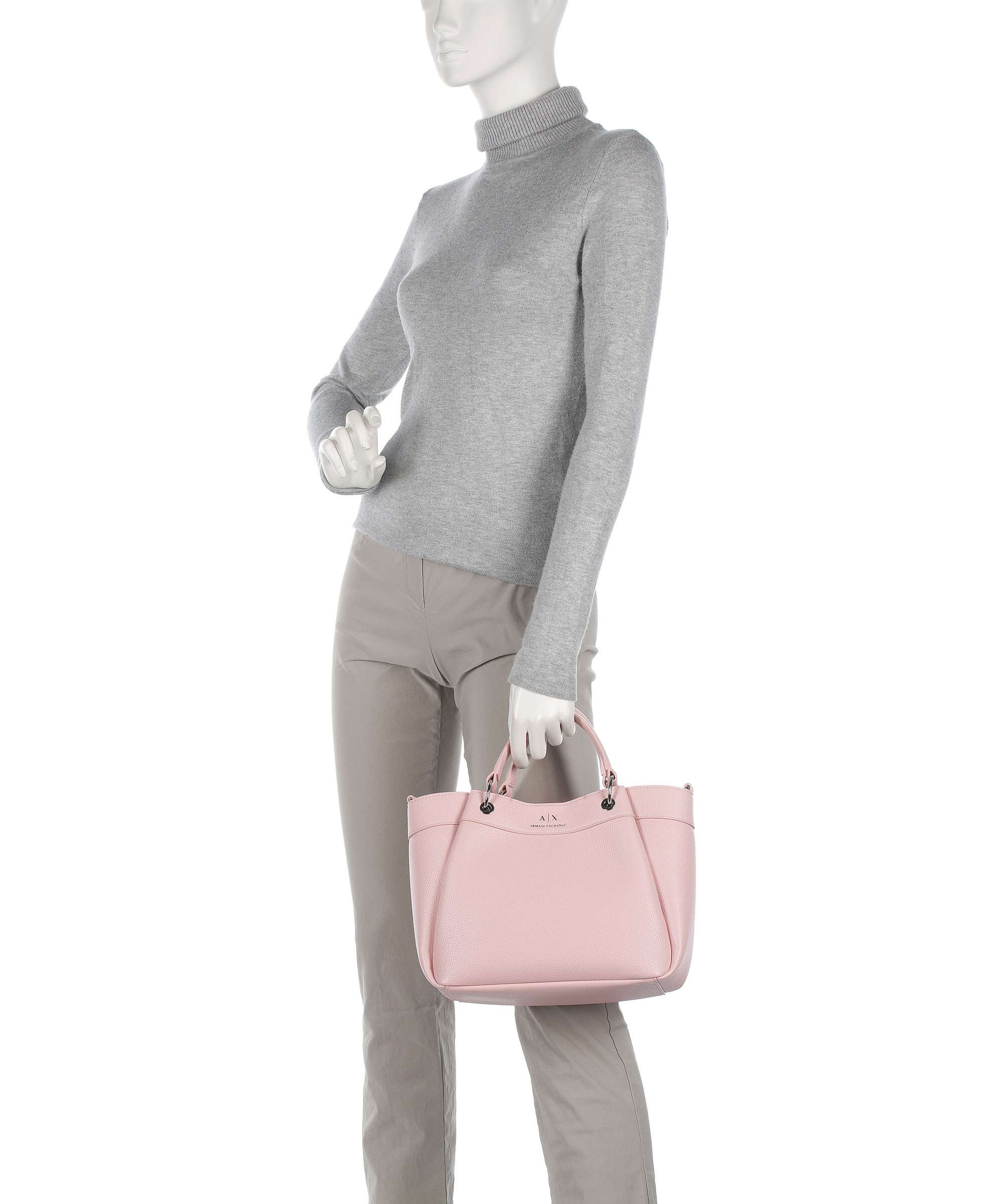 Armani Exchange Wave M Handbag pink