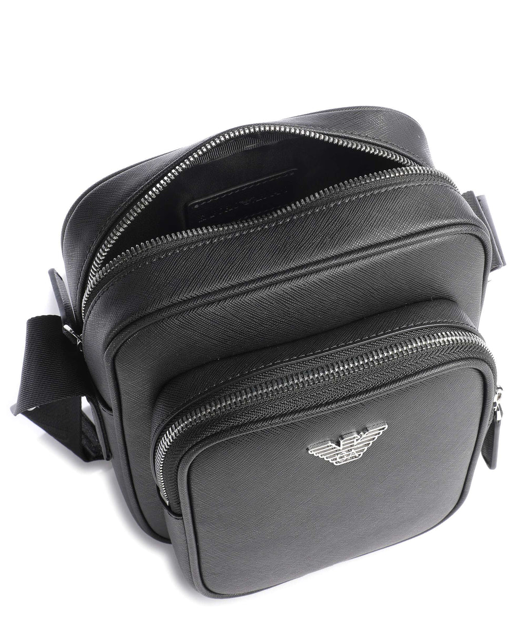 Emporio Armani Business Regenerated Crossbody bag black 